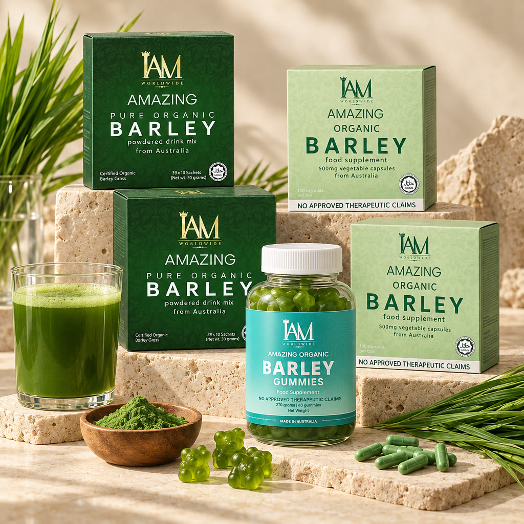 Barley Trio Wellness Set