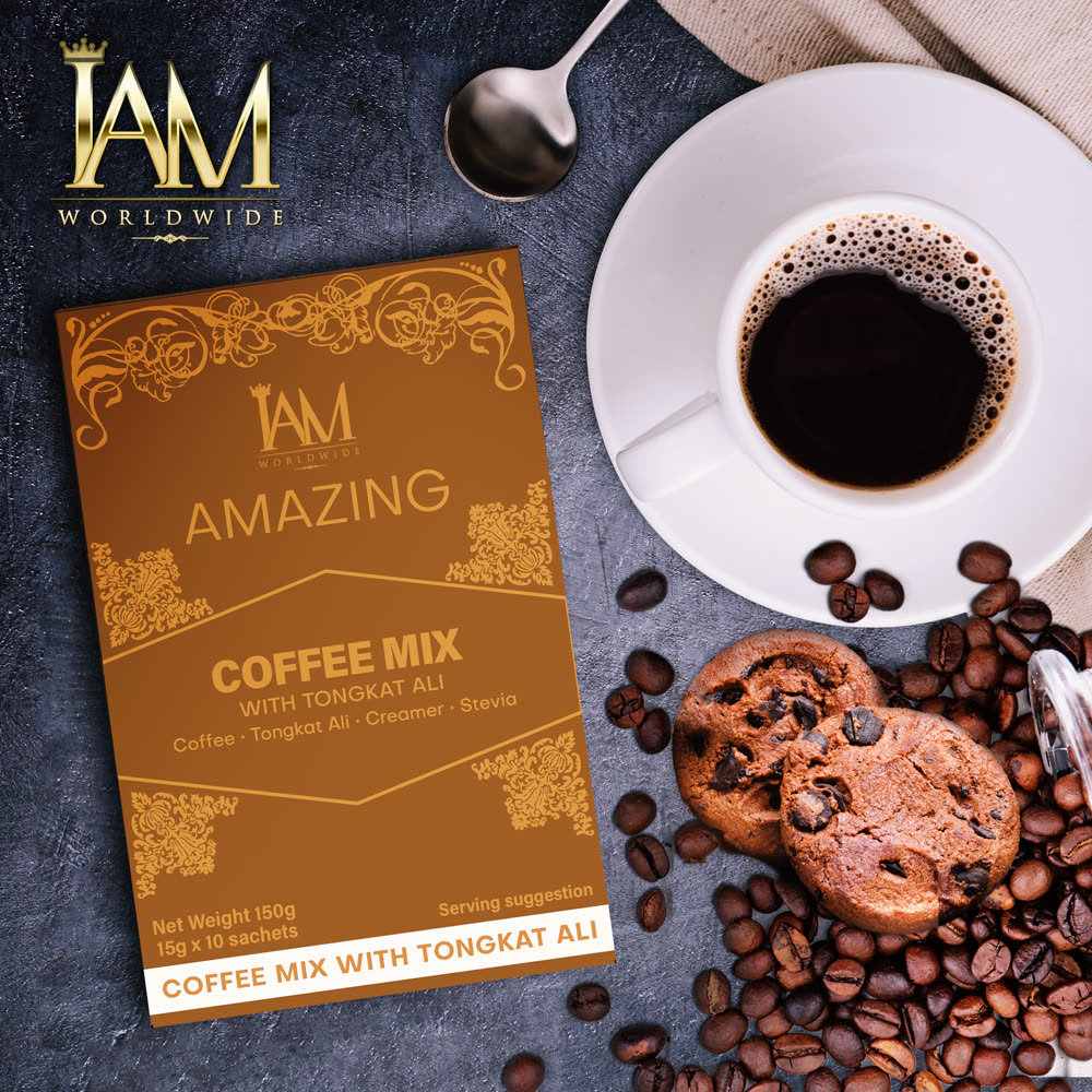 Amazing Coffee Mix with Tongkat Ali